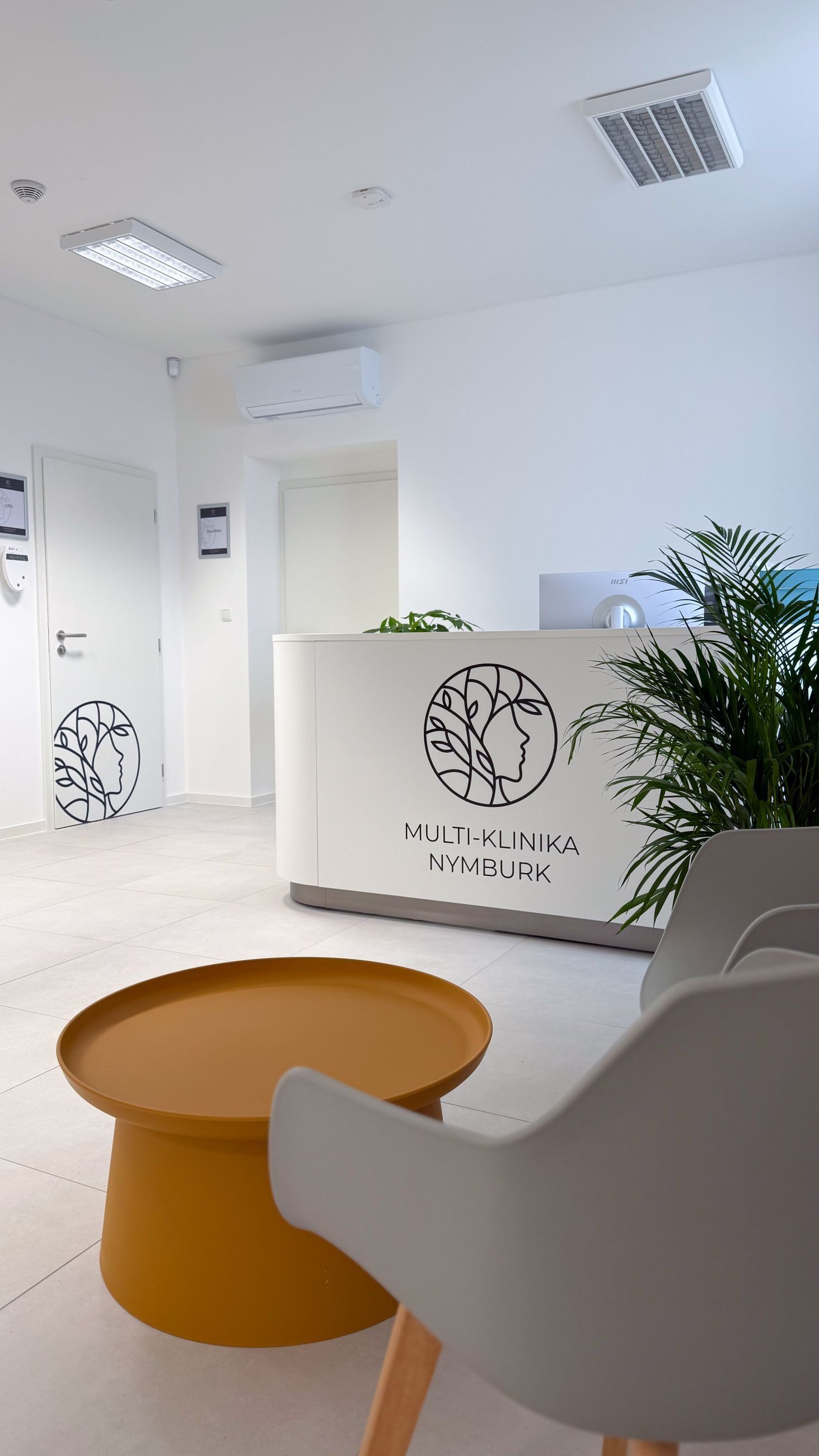 Recepce Multi-kliniky Nymburk